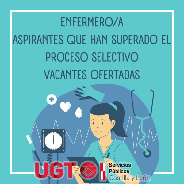 ENFERMERO/A ASPIRANTES QUE HAN SUPERADO EL PROCESO SELECTIVO, VACANTES OFERTADAS