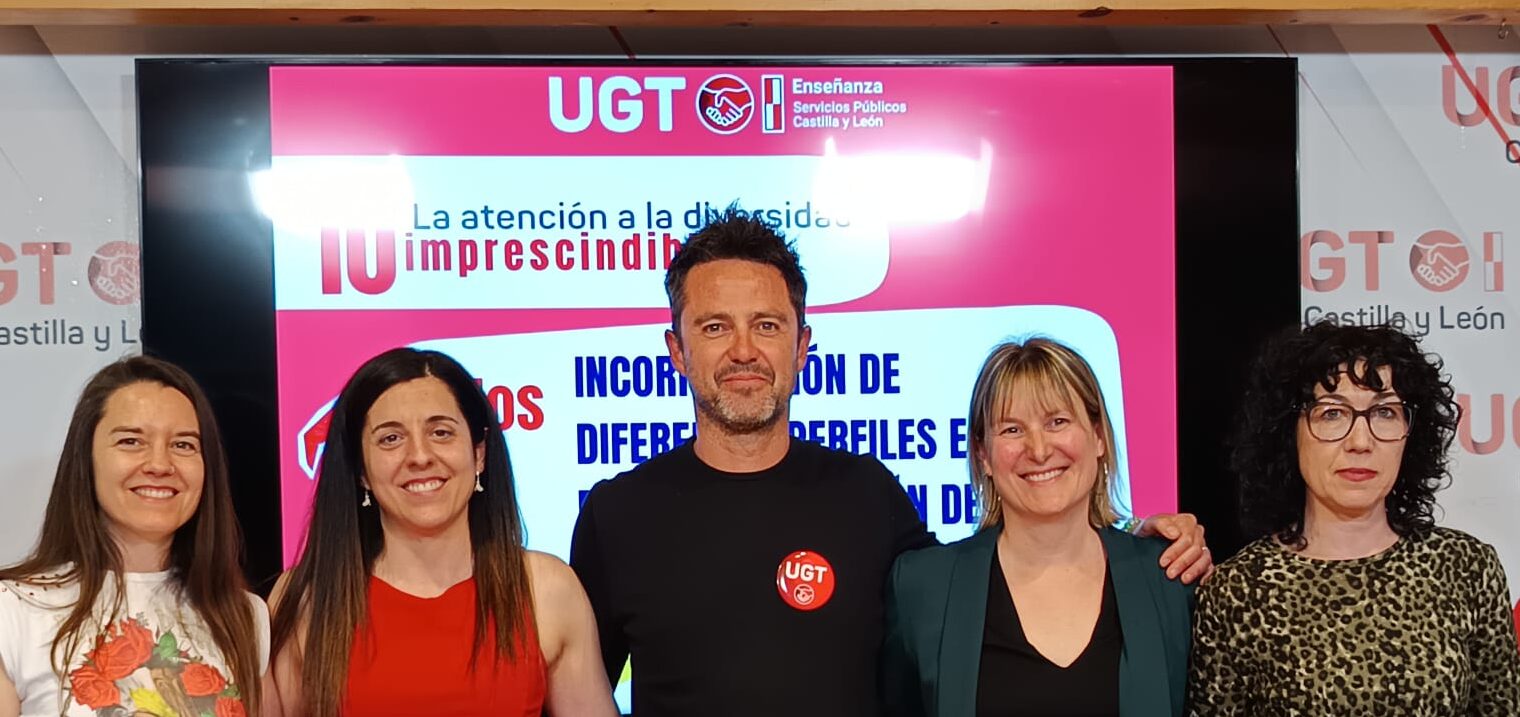 UGT SP denuncia junto a varias asociaciones que la atención a la diversidad en Castilla y León se encuentra al límite por falta de recursos y planificación