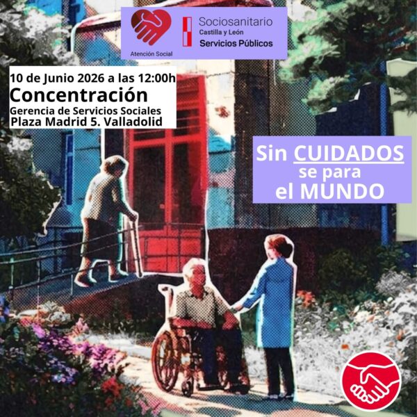 Concentración de Dependencia el 10 de Junio en Valladolid