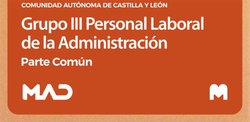 Curso MAD360 – Personal Laboral (Grupo III)