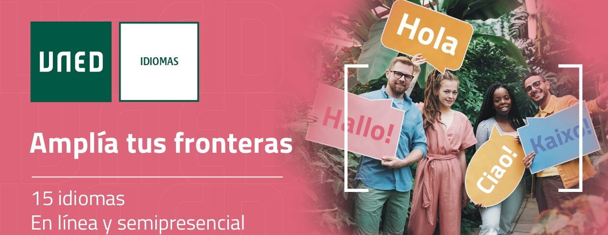 UNED – 15 idiomas en línea y semipresencial