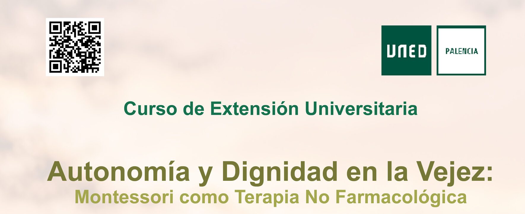 Curso de UNED- Autonomía y Dignidad en la vejez